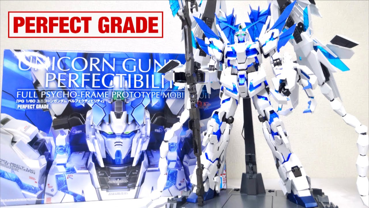 GUNDAM UC】PG 1/60 Unicorn Gundam Perfectibility wotafa's review