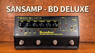 Tech 21 - SansAmp Bass Driver Deluxe - YouTube