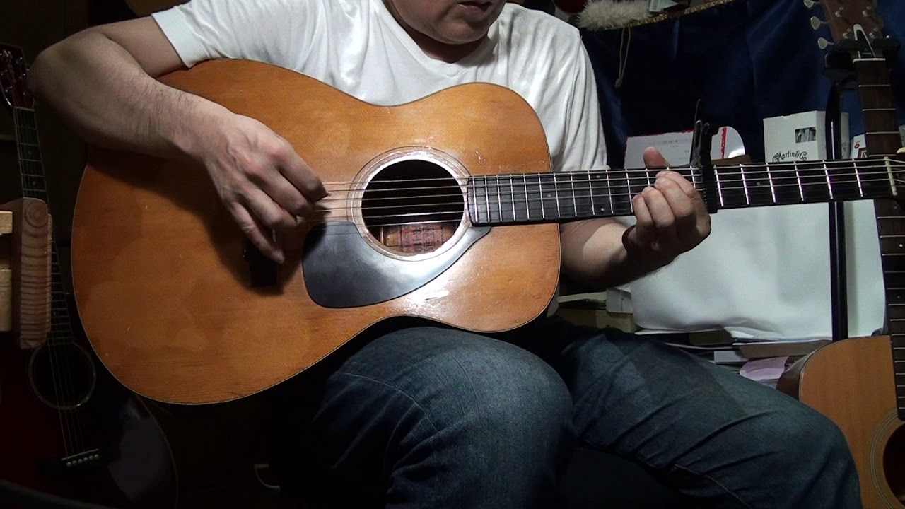 20.06 YAMAHA FG110赤ラベル 試聴動画 - YouTube