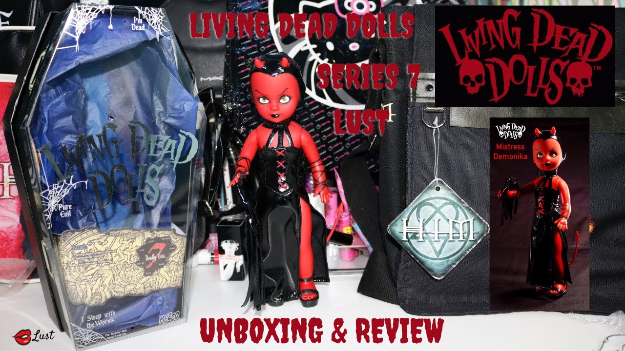 ☆ Living Dead Dolls Series 7 Lust (Mistress Demonika) Unboxing