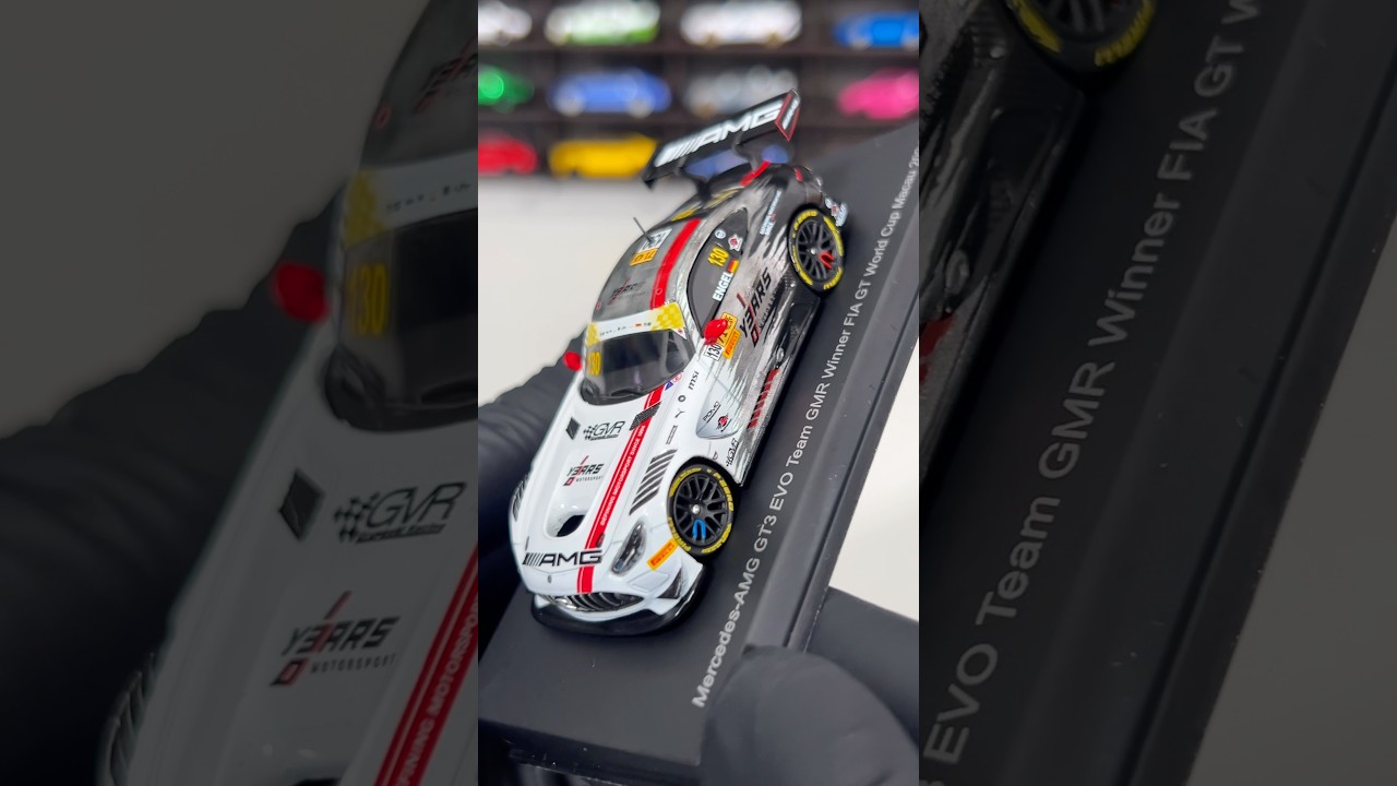 Mercedes-AMG GT3 EVO Spark 1:64 – Team GMR Winner FIA GT World Cup