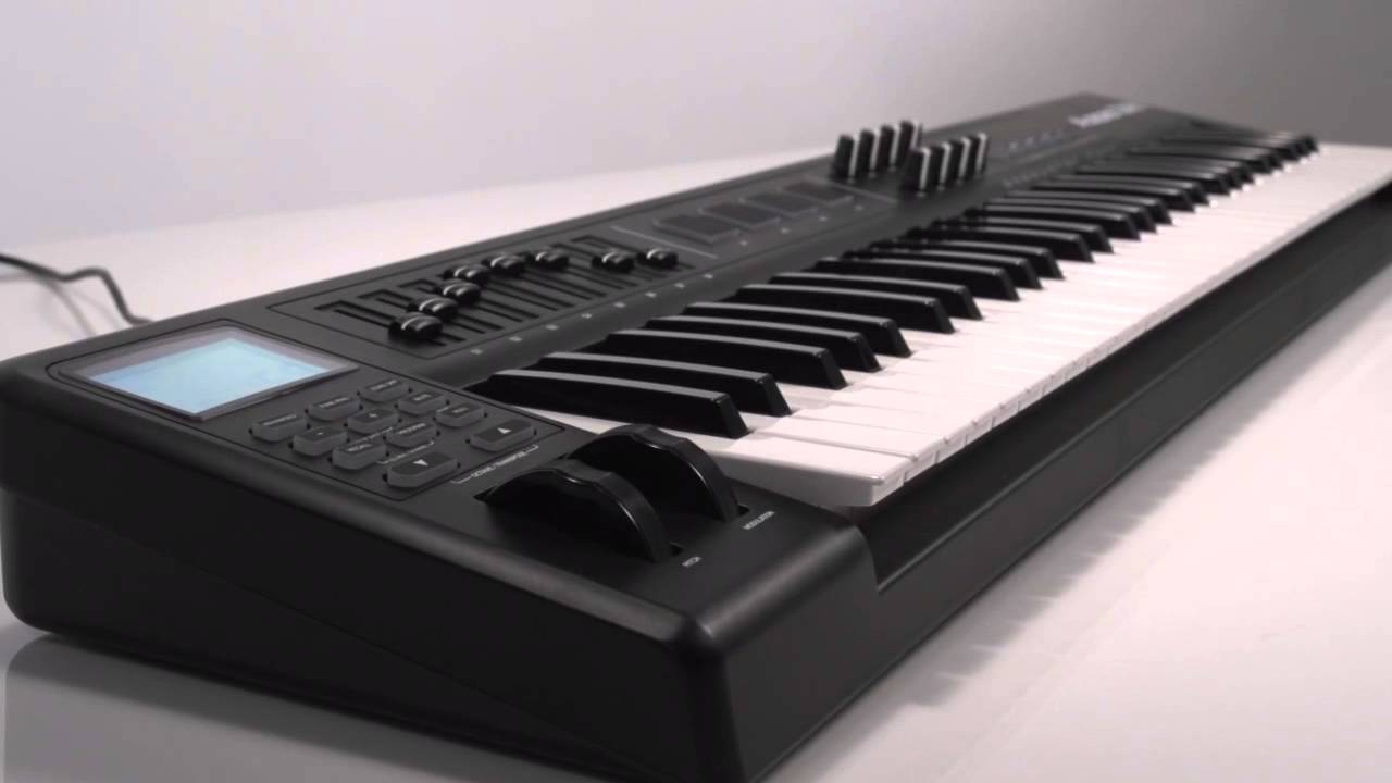 Alesis QX61 Advanced USB/MIDI Keyboard Controller: Overview - YouTube