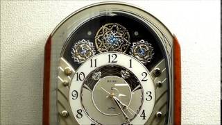 セイコー からくり電波掛け時計 ウエーブシンフォニー RE562H Melodies