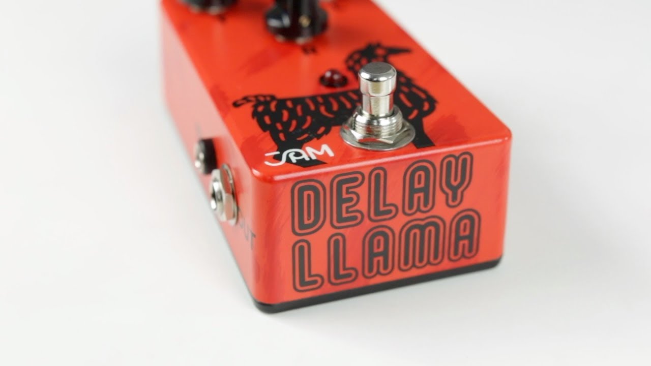 Jam Pedals Delay Llama - YouTube