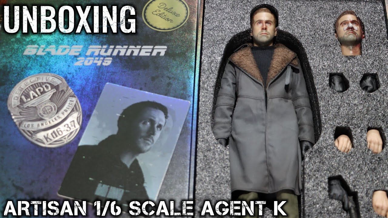 UNBOXING. BLADERUNNER 2049 ARTISAN 1/6 SCALE AGENT K ( JOE ) RYAN