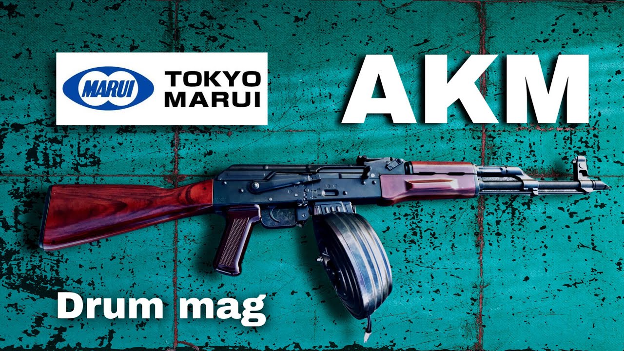 How to make] Tokyo Marui gas gun AKM self-made electric Dorum