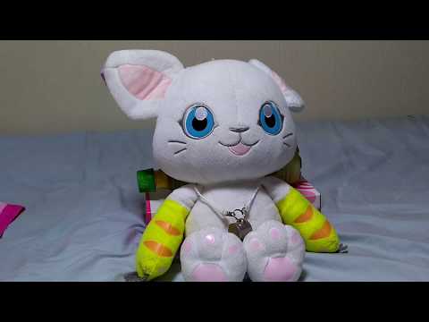 テイルモンでっかいぬいぐるみ Digimon I LOVE TAILMON - YouTube