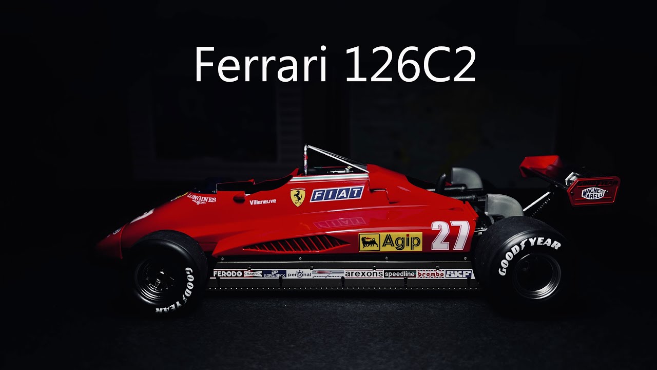 Ferrari 126C2 FUJIMI 1/20 scale F1 plastic model [Full Build