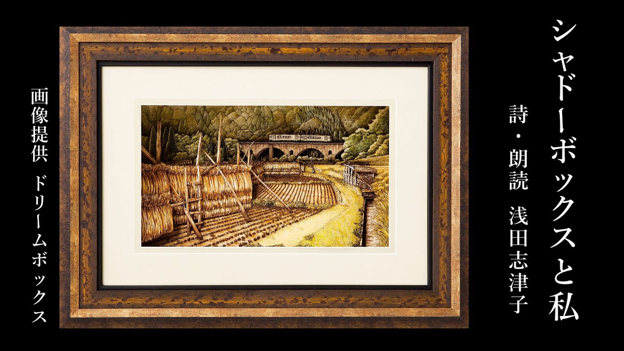 シャドーボックスと私｣ 詩・朗読 浅田志津子 ✕ ドリームボックス(石井