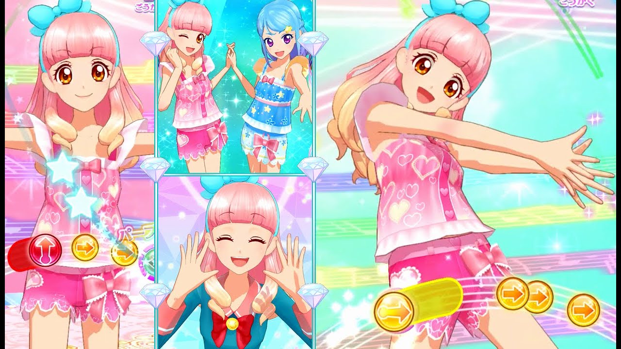 アイカツフレンズ！友希あいね&湊みおでありがと⇄大丈夫・とても