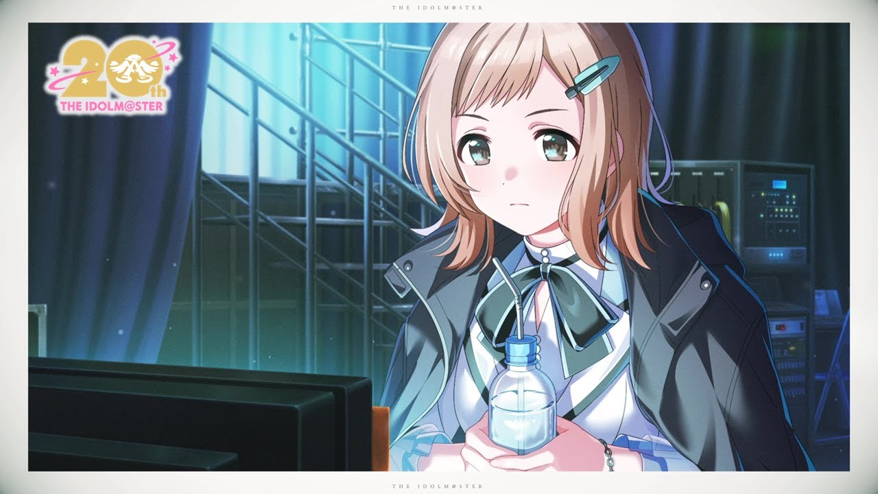 櫻木真乃が描かれた『アイマス』20周年記念ティザービジュアル第5弾が