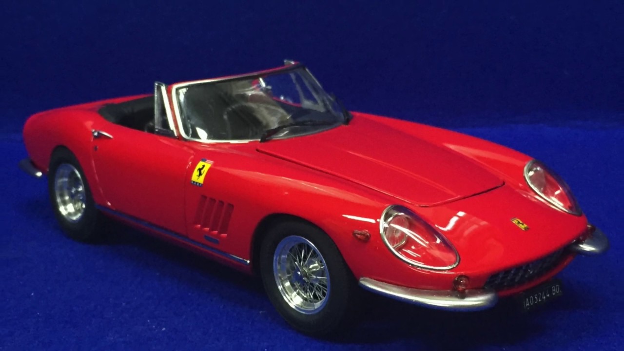 Finished work : Italeri 1/24 Ferrari 275 NART Spider + Model