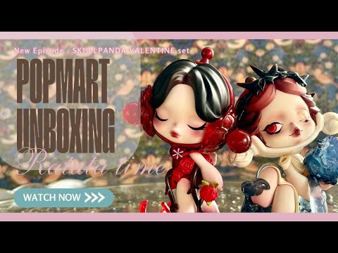 POPMART SKULLPANDA Valentine set unboxing! The Glimpse - YouTube