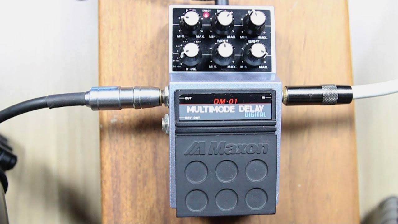 Maxon DM-01 Multimode Digital Delay - YouTube