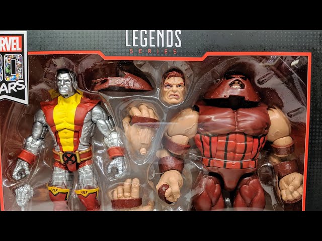 マーベルレジェンド コロッサス＆ジャガーノート2パック開封！ - YouTube