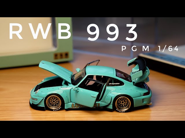 PGM 1/64 RWB 993 diecast car Porsche ミニカーコレクション ポルシェ