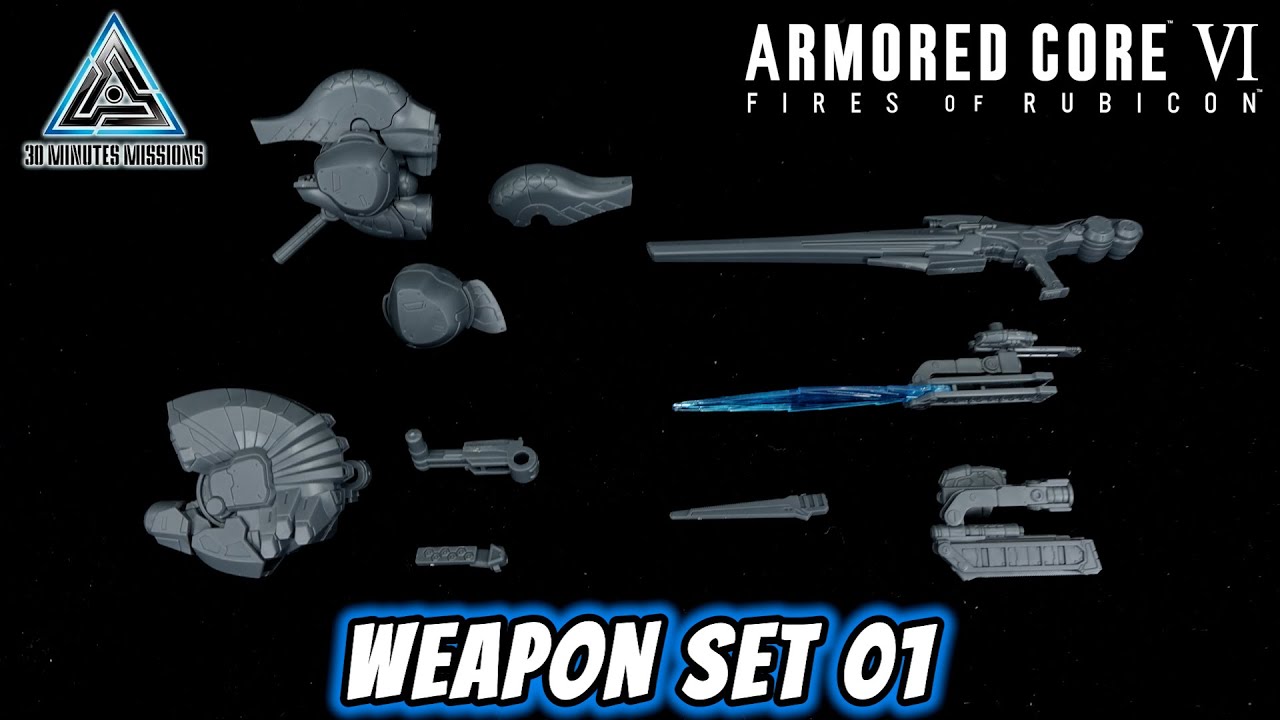 30MM Armored Core 6 Weapon Set 01 Review | Armored Core VI: Fires