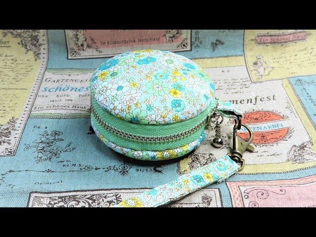 マカロンポーチ 作り方 大きめ70mm Kawaii DIY/Macaron Coin Purse