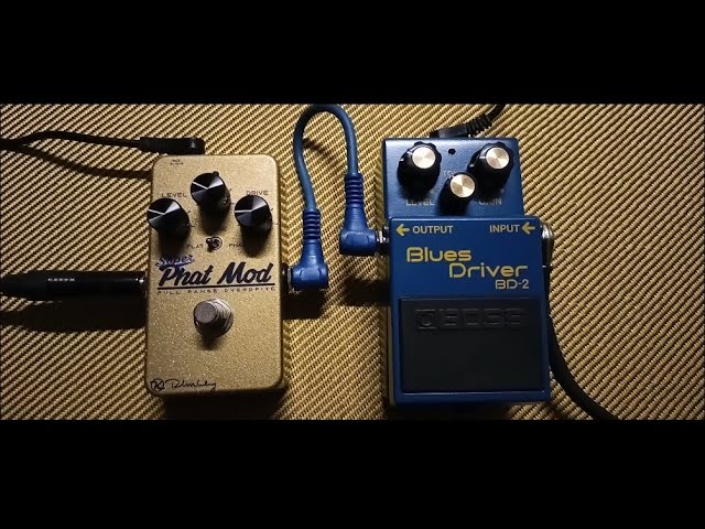 Keeley Super Phat Mod & Boss BD-2 Blues Driver - YouTube