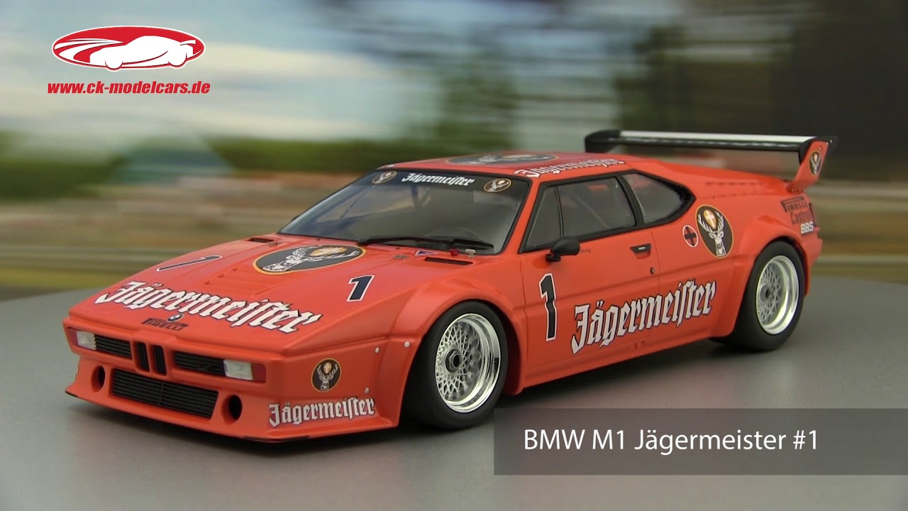 ck-modelcars-video: BMW M1 Jägermeister #1 DRT Wunstorf 1982 Kurt