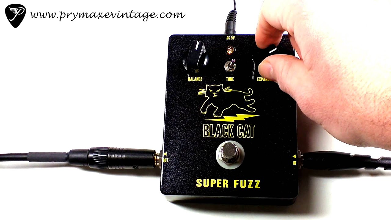 Black Cat Pedals Super Fuzz - YouTube