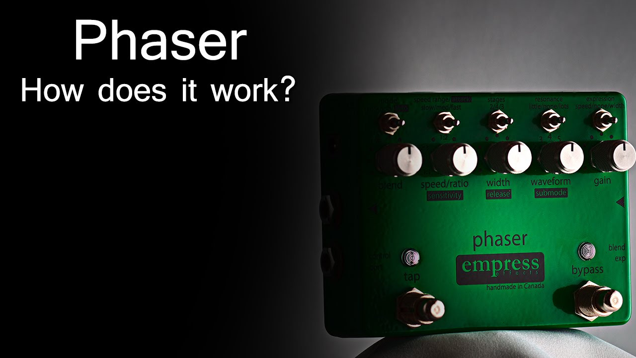 Empress Effects Phaser - Control Port - YouTube