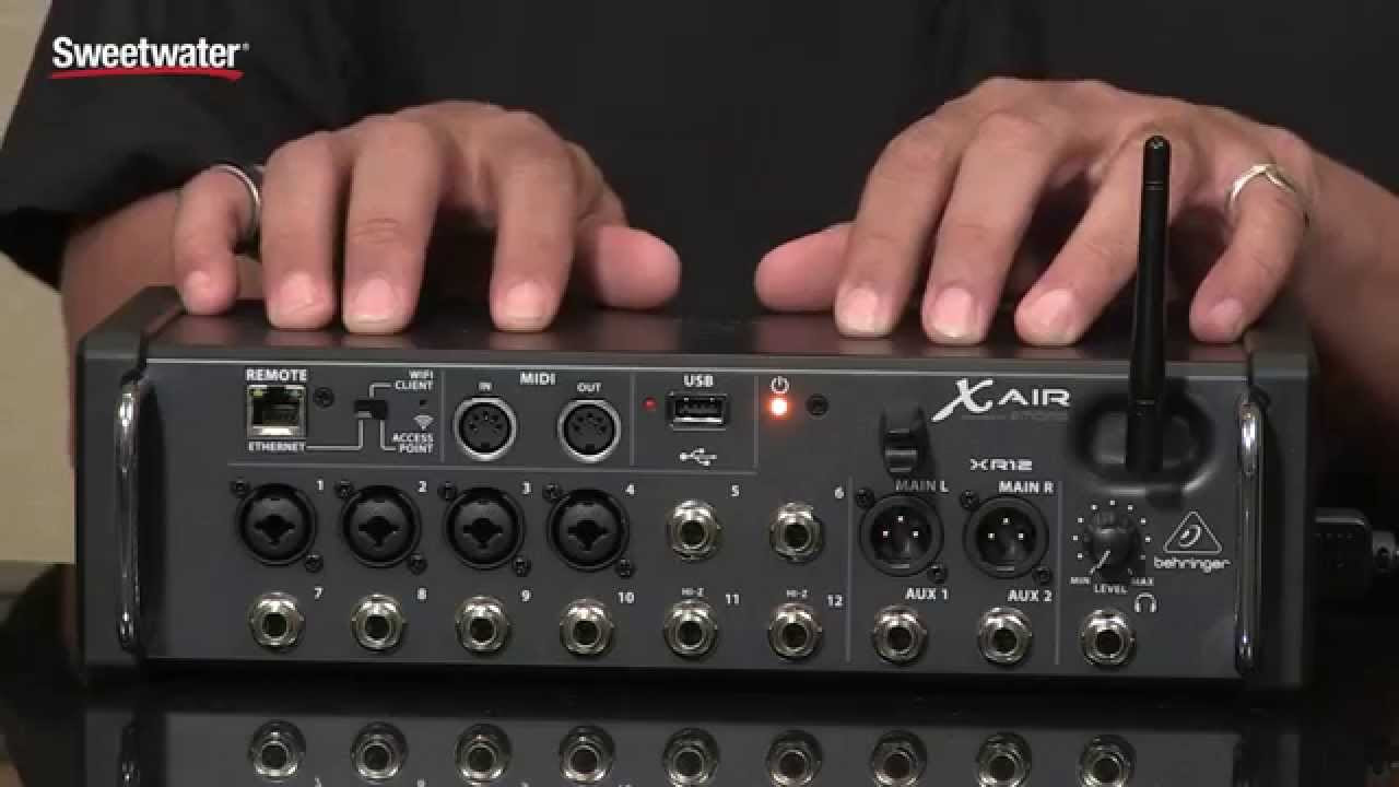 Behringer XR12 X Air - YouTube