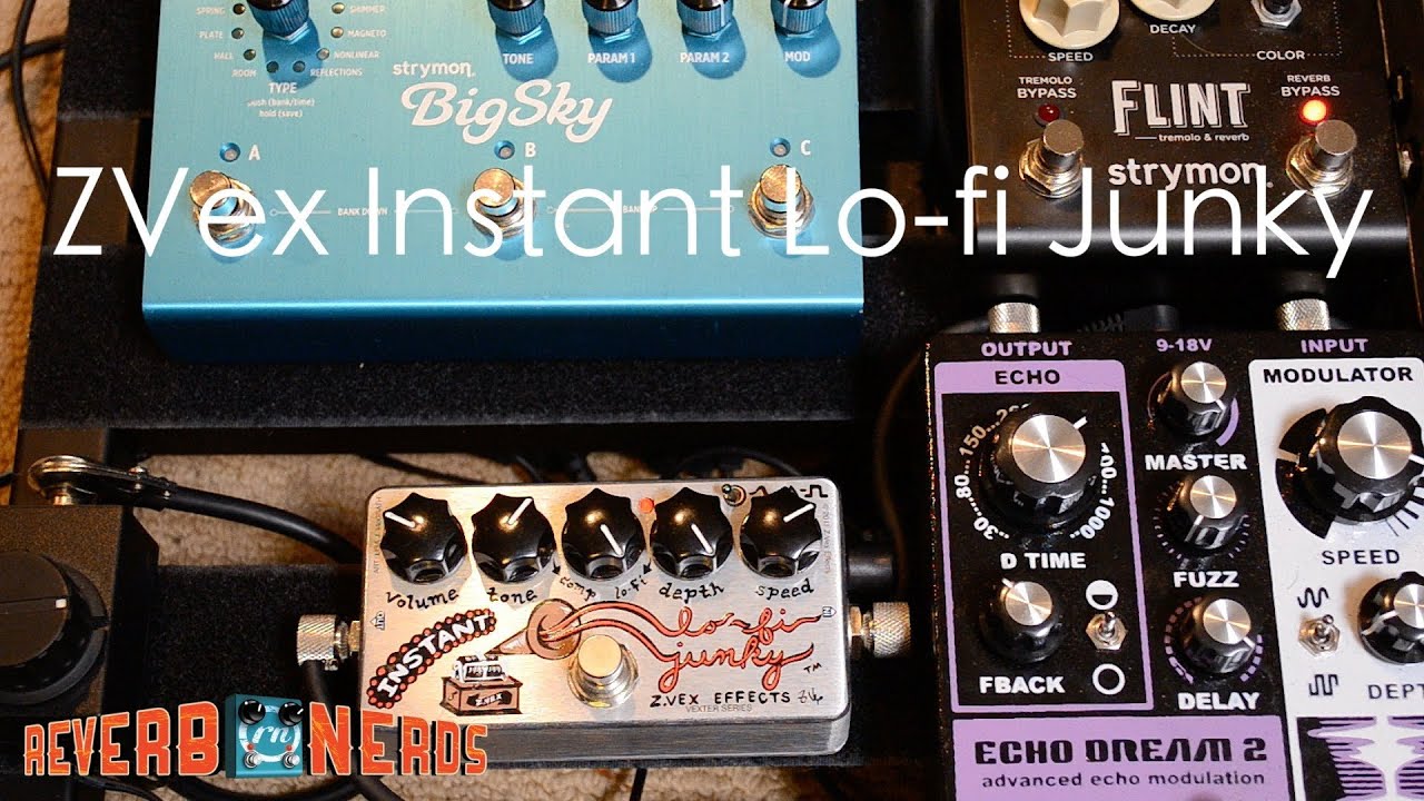 ZVex Instant Lo-fi Junky Demo/Review - ReverbNerds.com - YouTube