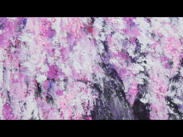 油絵】さくら #art #oilpainting #oil #painter #Paintingsea