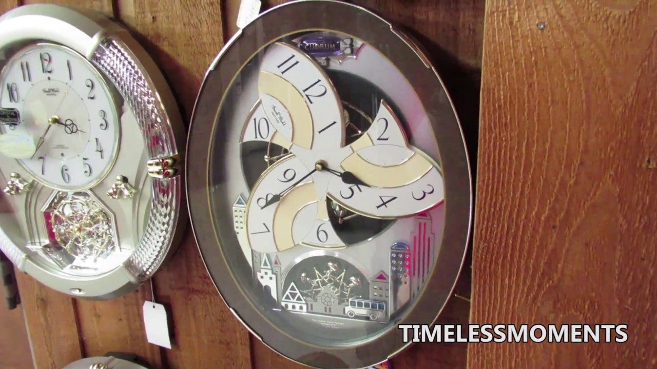 RHYTHM Tri-Cracker Clock - 4MH759-R06 （リズムスモールワールド