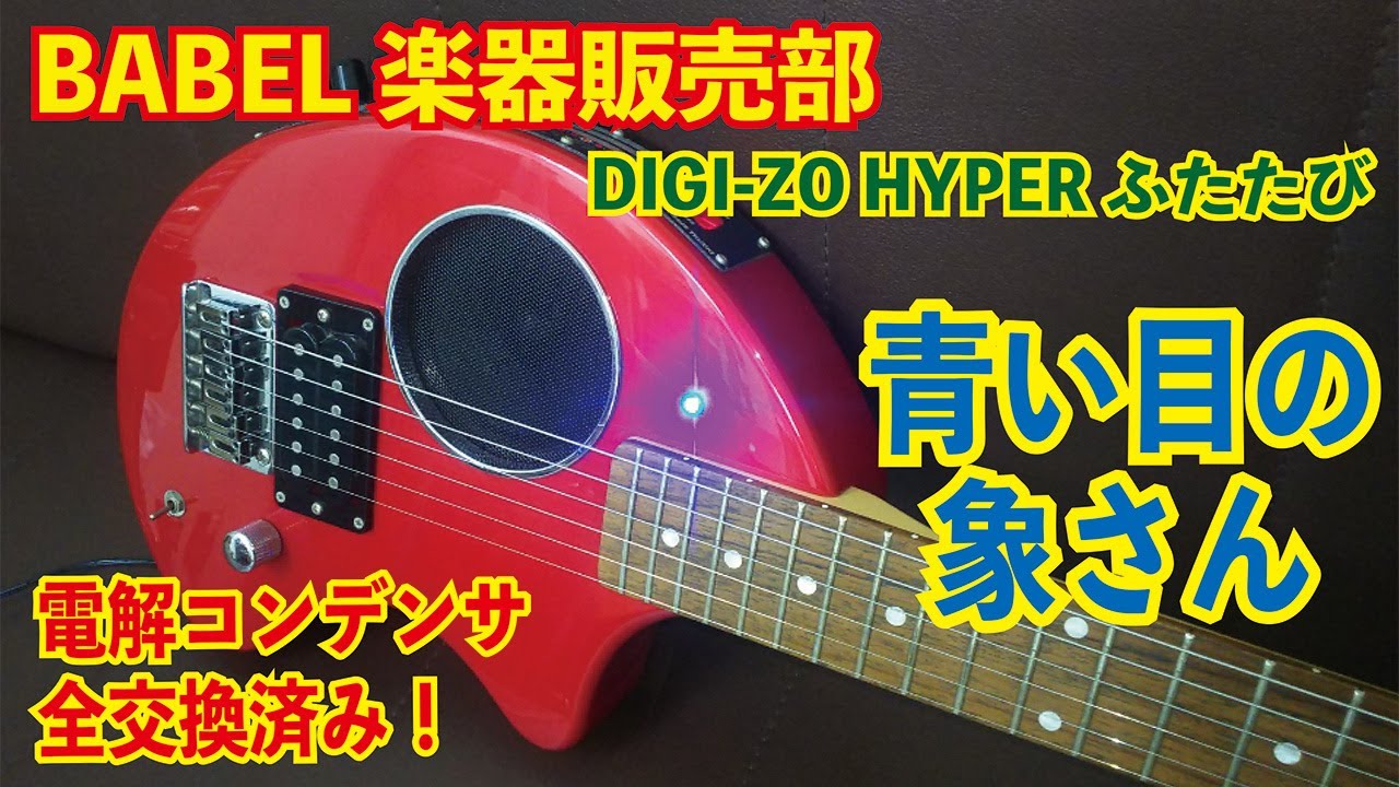 販売済／G009】DIGI-ZO HYPERふたたび入荷！電解コンデンサを全交換し