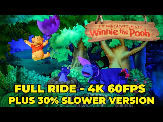 Winnie the Pooh | Dark Ride | Magic Kingdom Disney World 2025 [4K