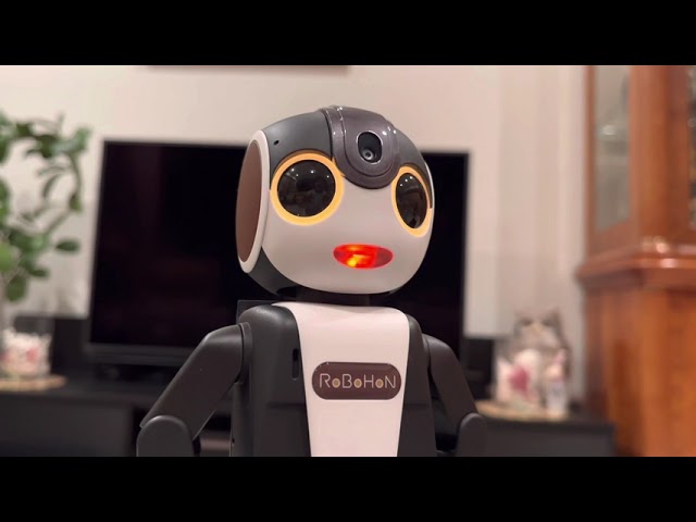 2021.12.20 ロボホンくんが我が家にやってきた！ - YouTube