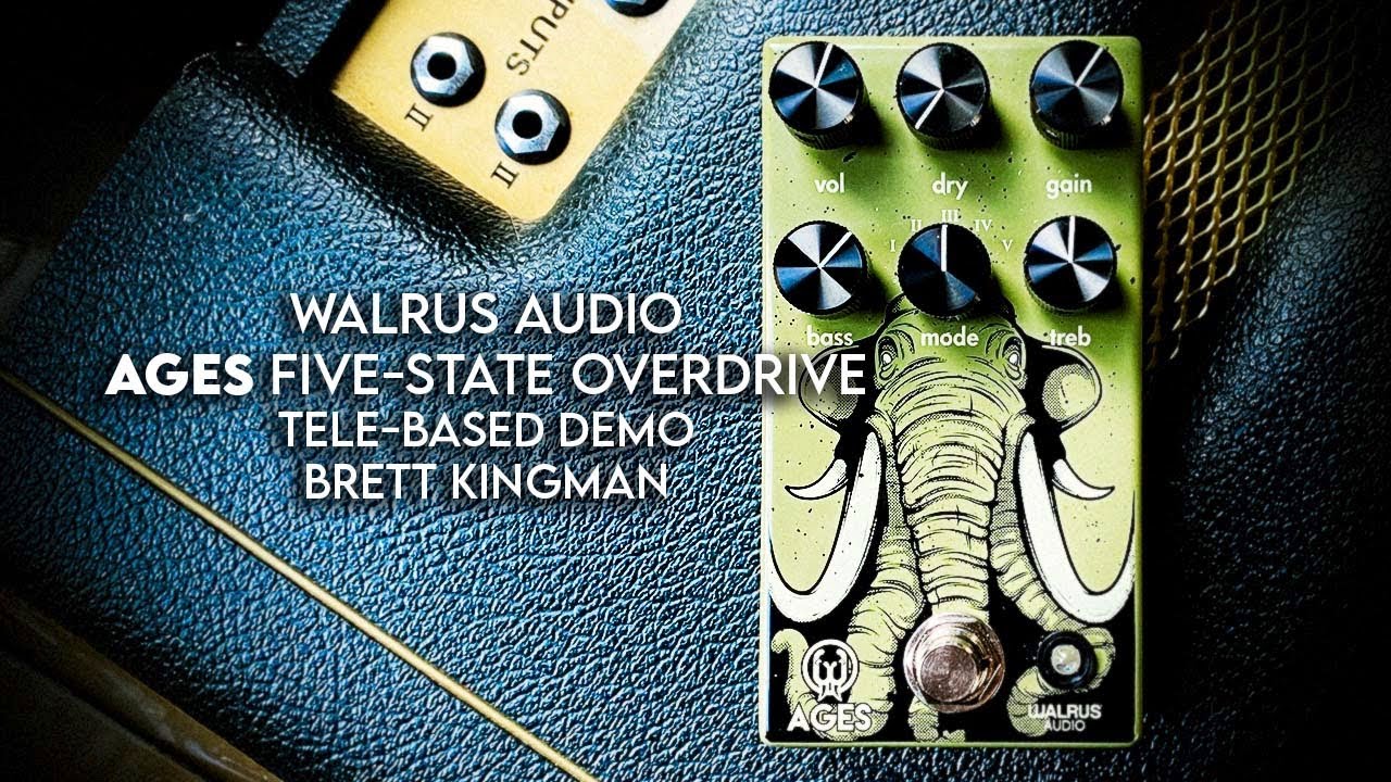 Walrus Audio: AGES Five-State Overdrive - Tele Demo - YouTube
