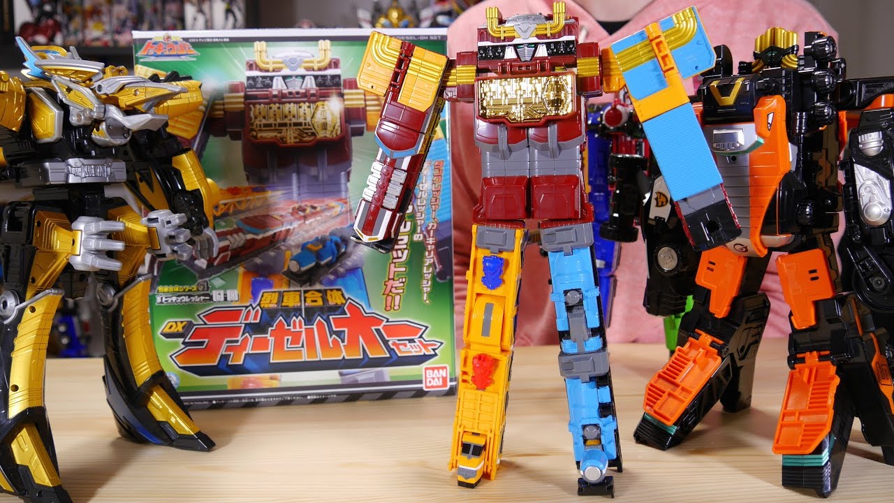 薄カッコイイ！？烈車合体DXディーゼルオーレビュー 烈車合体シリーズ8