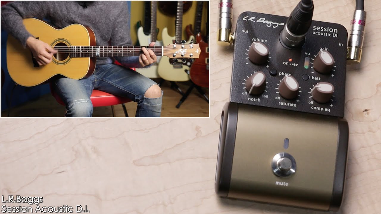 L.R.Baggs / Session Acoustic D.I. [Digimart Product Review] - YouTube
