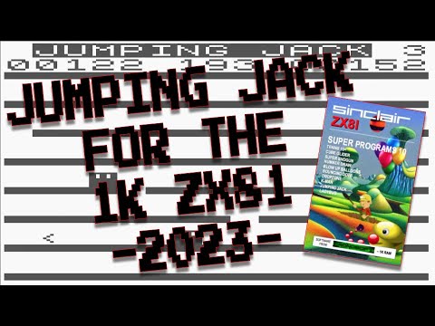 Jumping Jack for the 1K ZX81 from Dr. Beep (2023) - YouTube