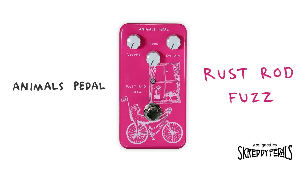 Animals Pedal 3連続レビュー#2 Rust Rod Fuzz【ラムズヘッド系ファズ