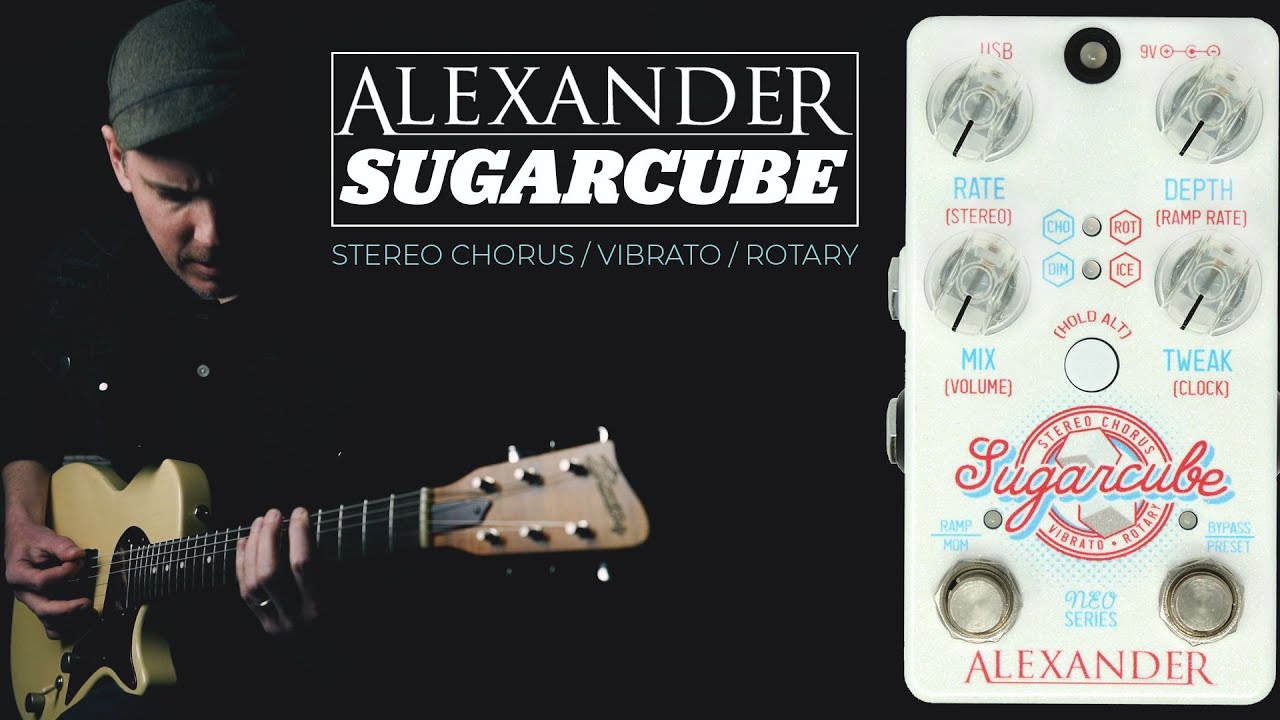 Demos in the Dark // Alexander Pedals Sugarcube // Pedal Demo