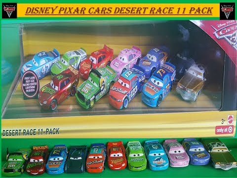 Disney Pixar Cars 3 Desert Race 11 Pack by Mattel Die cast cars