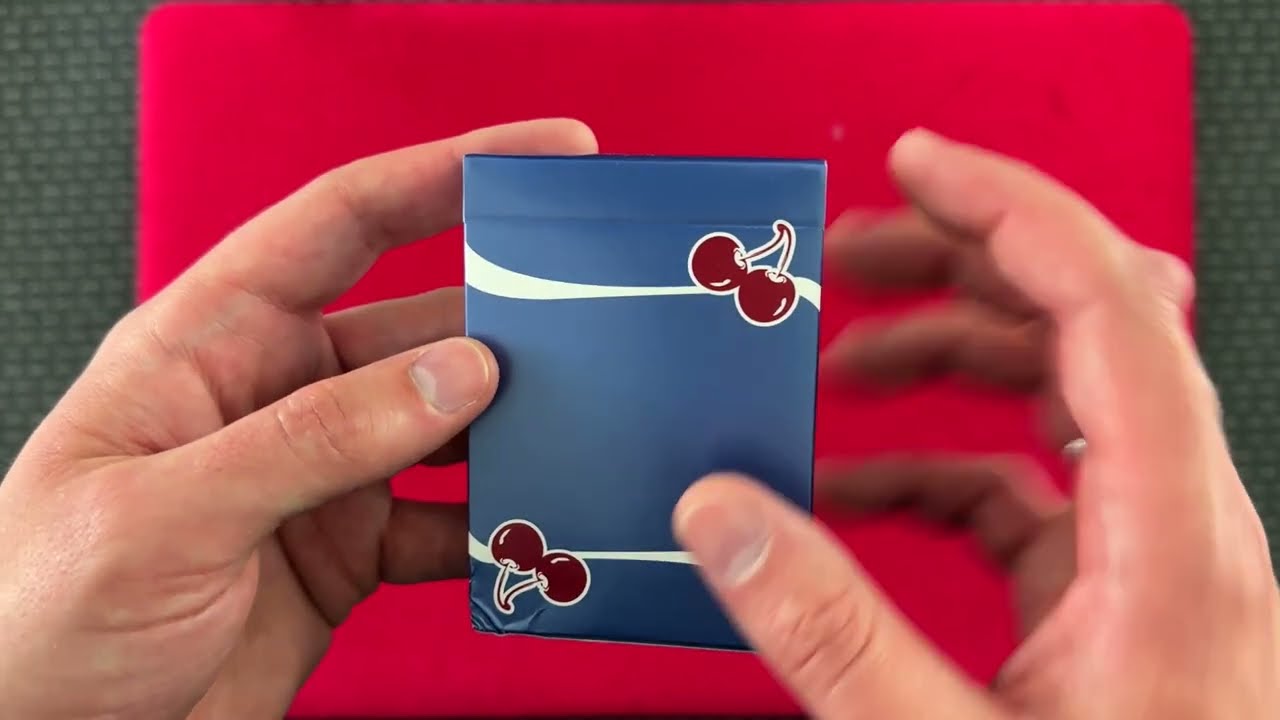 Blue Cherries!!! Cherry Casino Playing Card Review!!! - YouTube