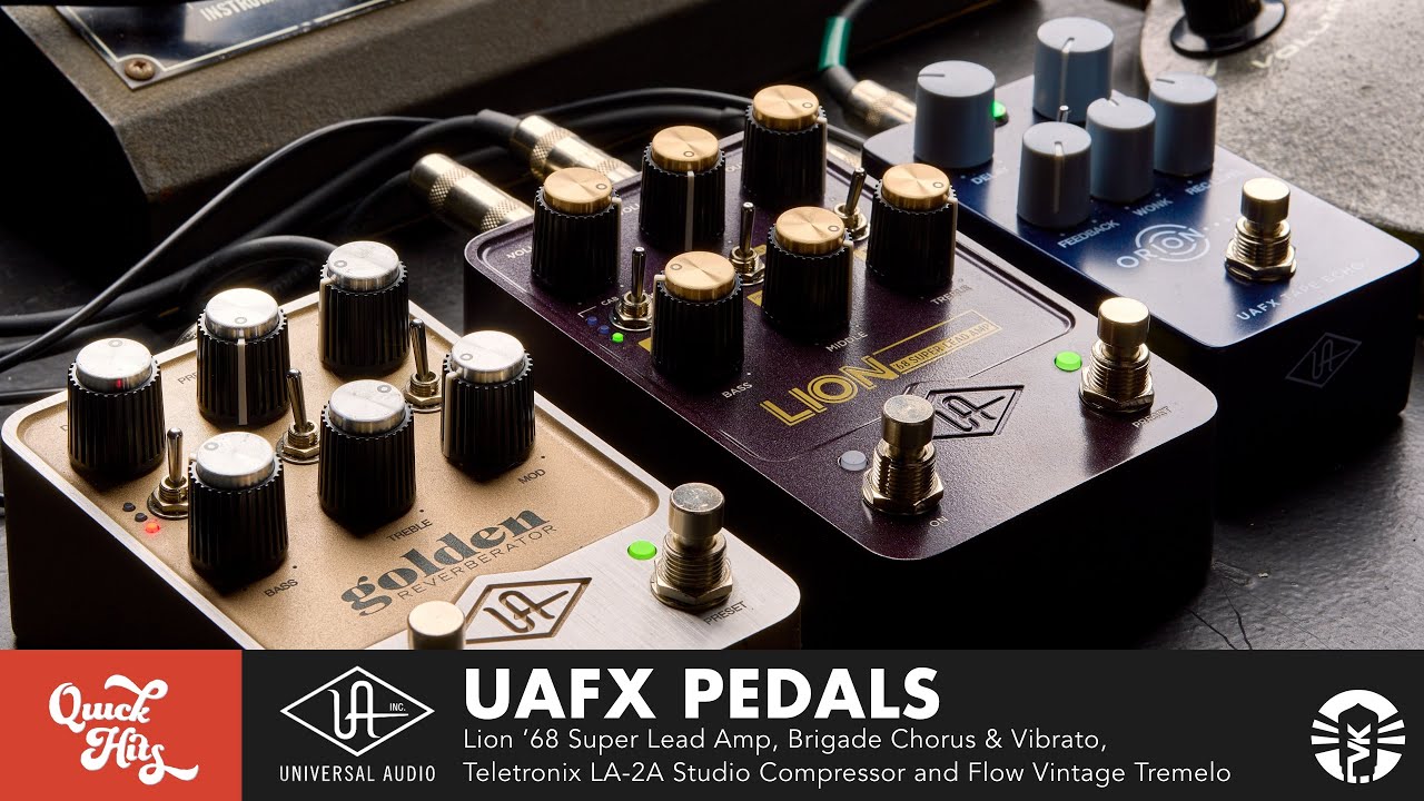 Universal Audio UAFX Teletronix LA-2A Studio Compressor Pedal