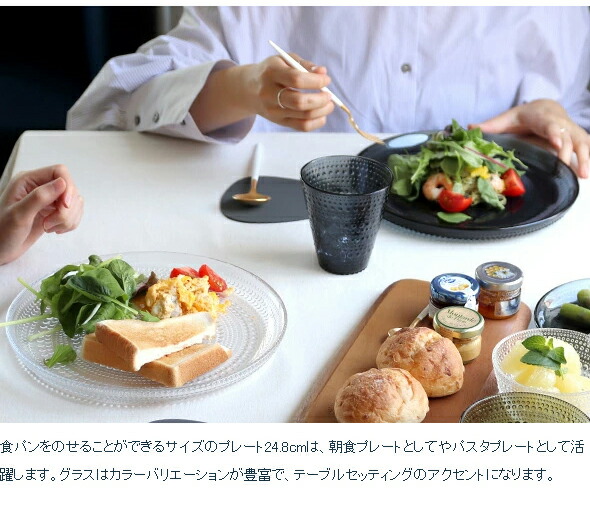 楽天市場】イッタラ カステヘルミ プレート17cm クリア 【お皿 ギフト