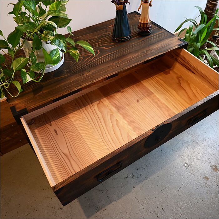 楽天市場】迫力ある金具が魅力的 1点物 和箪笥 箪笥 和ダンス リメイク