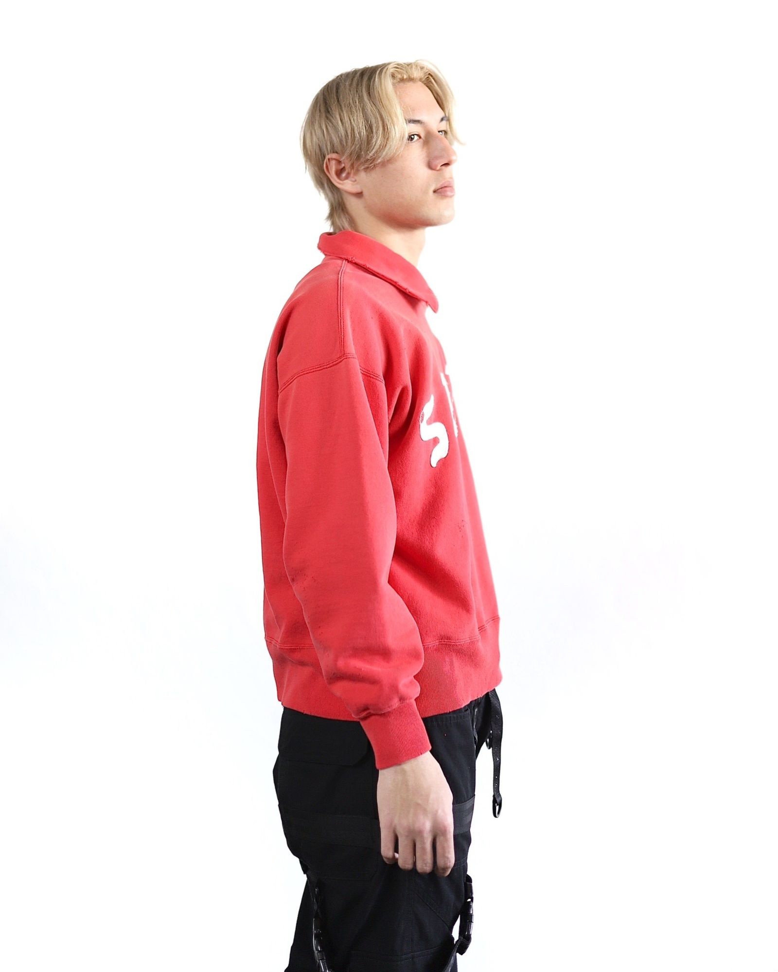 セントマイケル 24SS HALF ZIP SWEAT style 2024.3.17 | 4431 | MARK