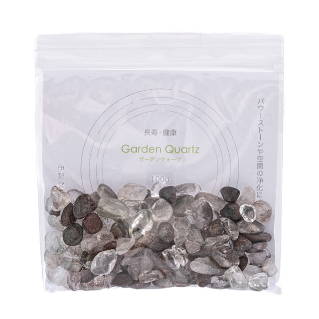 ガーデンクォーツ さざれ （ブラジル産） （100g入り） No.1 | 神棚