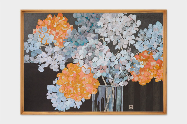 Yuko Kurihara 「popcorn」 アートポスター CWプリント 〔アート