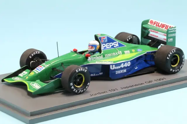 スパーク 1/43 ジョーダン 191 日本GP 1991 A.ザナルディ S8081