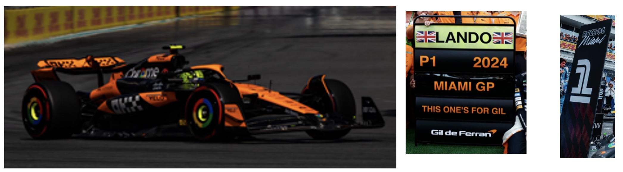 スパーク 1/18 マクラーレン MCL38 マイアミGP 2024 L.ノリス F1初優勝