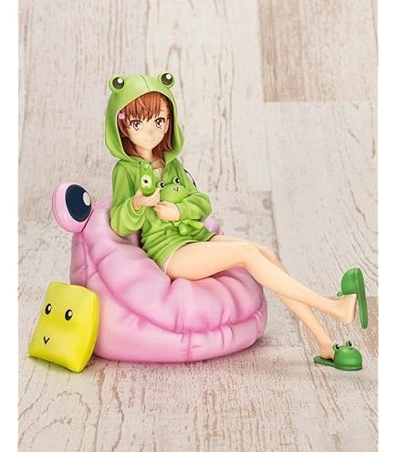 Amazon.co.jp: とある科学の超電磁砲T 御坂美琴 フードるっく ゲコ太